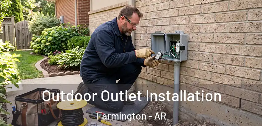  Outdoor Outlet Installation Farmington - AR